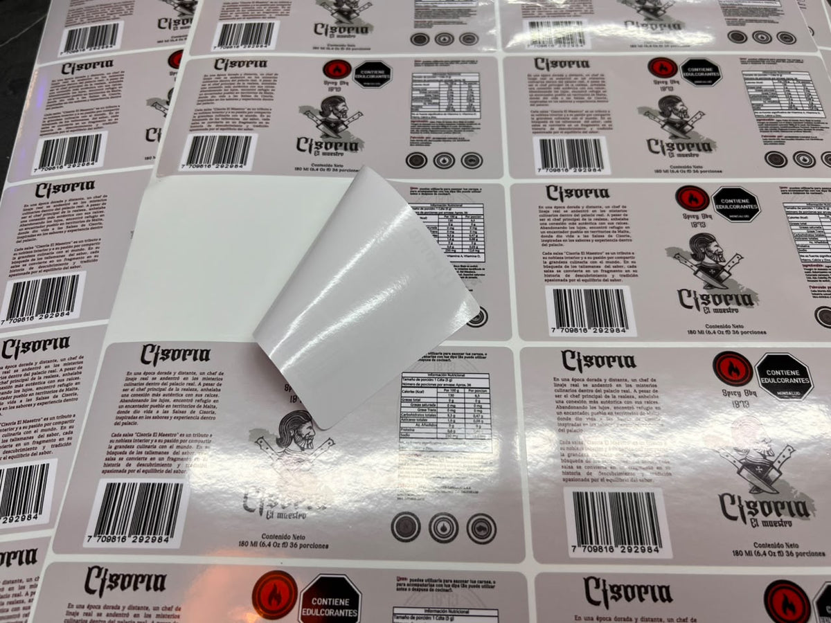 Stickers publicitarios cortados listos para pegar – foto 7