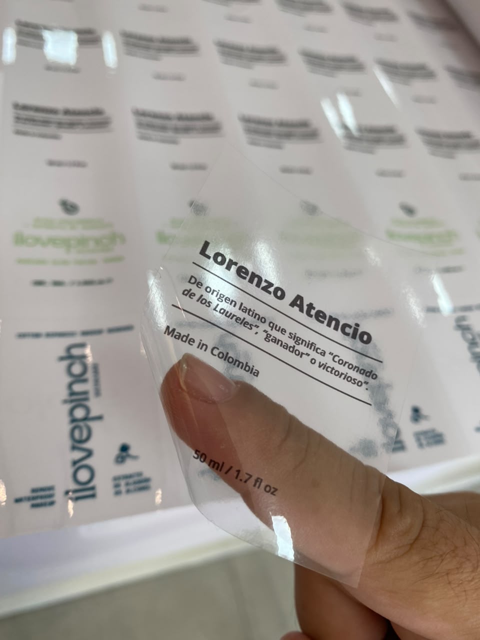 Pliego completo de stickers en vinilo con corte incluido – foto 1